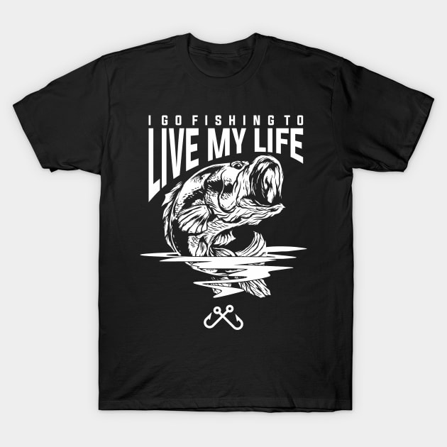 Fishing T-Shirt by Insomnia_Project